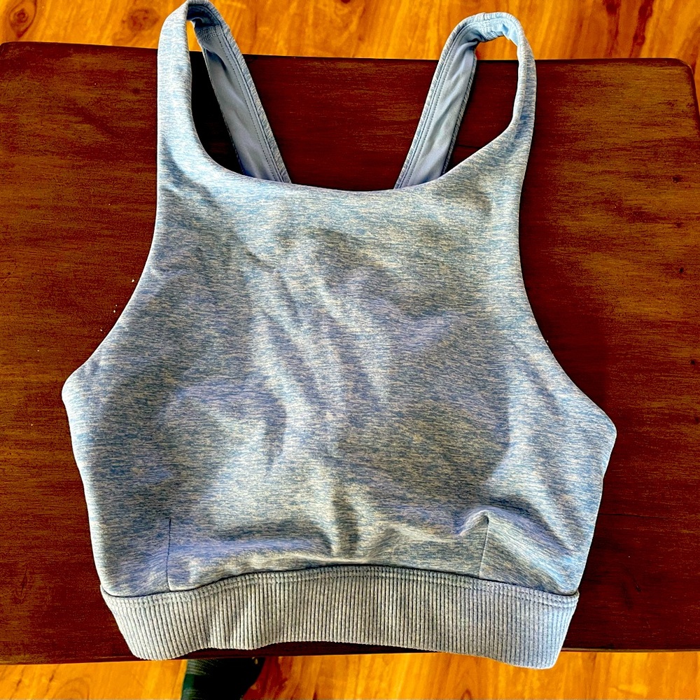 ALO Yoga Workout Top Blue Size Small S